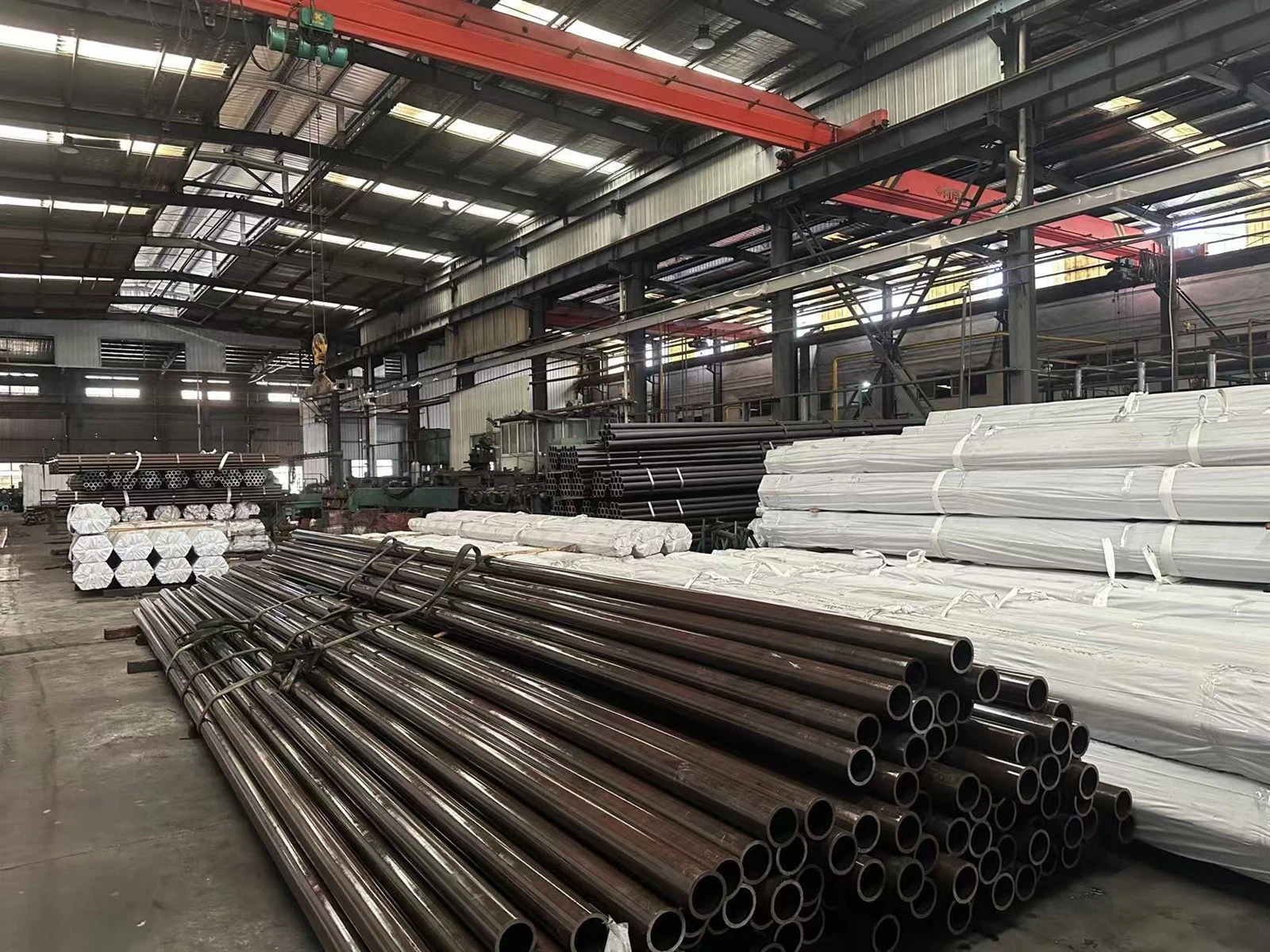 finished steel tube